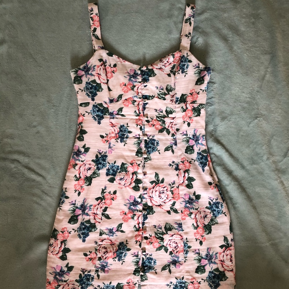 flower designed dress